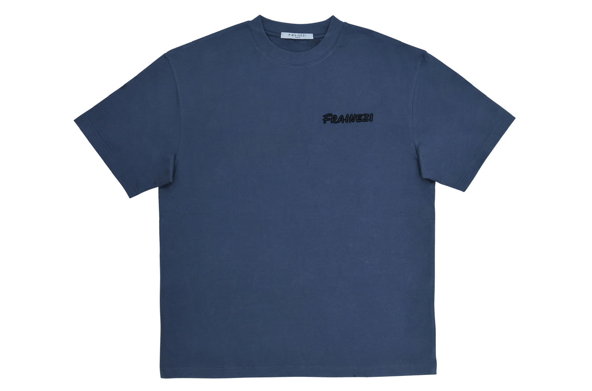 t-shirt gris frainezi signature