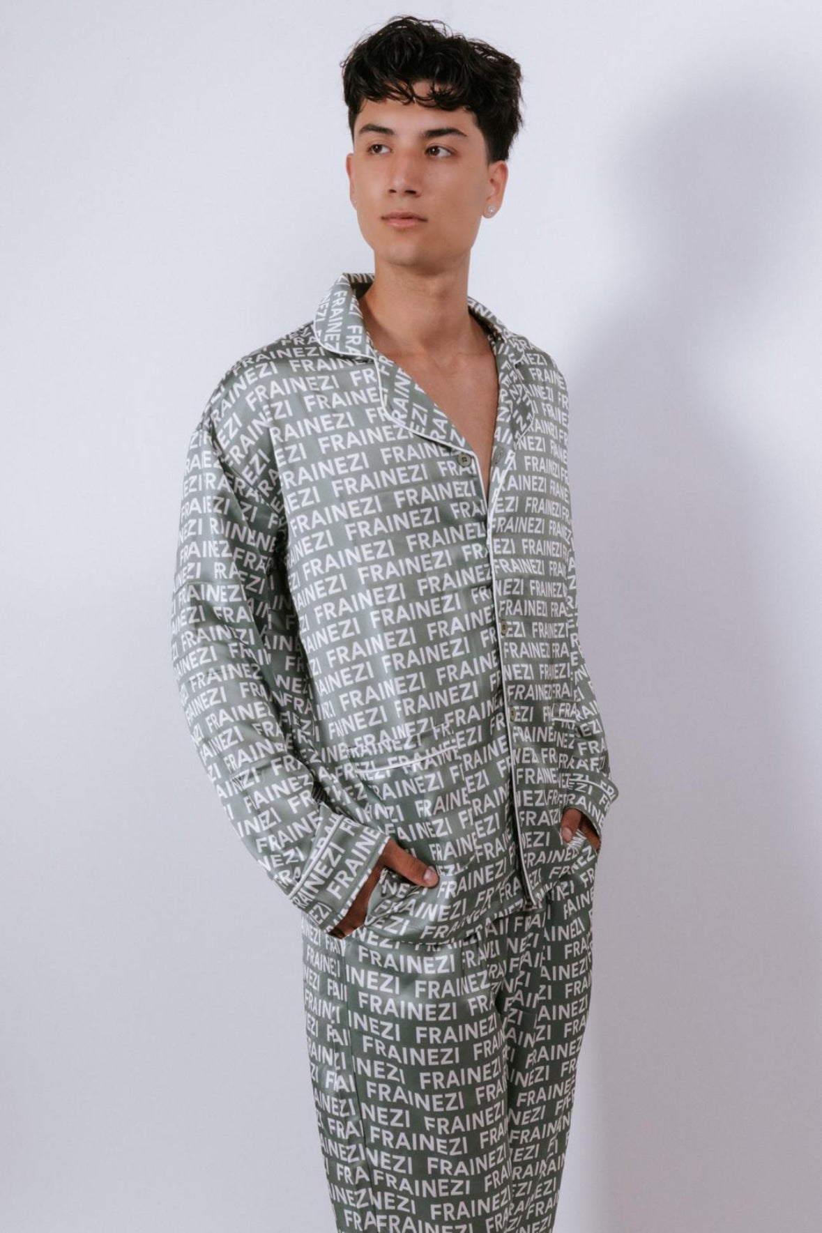 pyjama frainezi vert – confort ample & premium