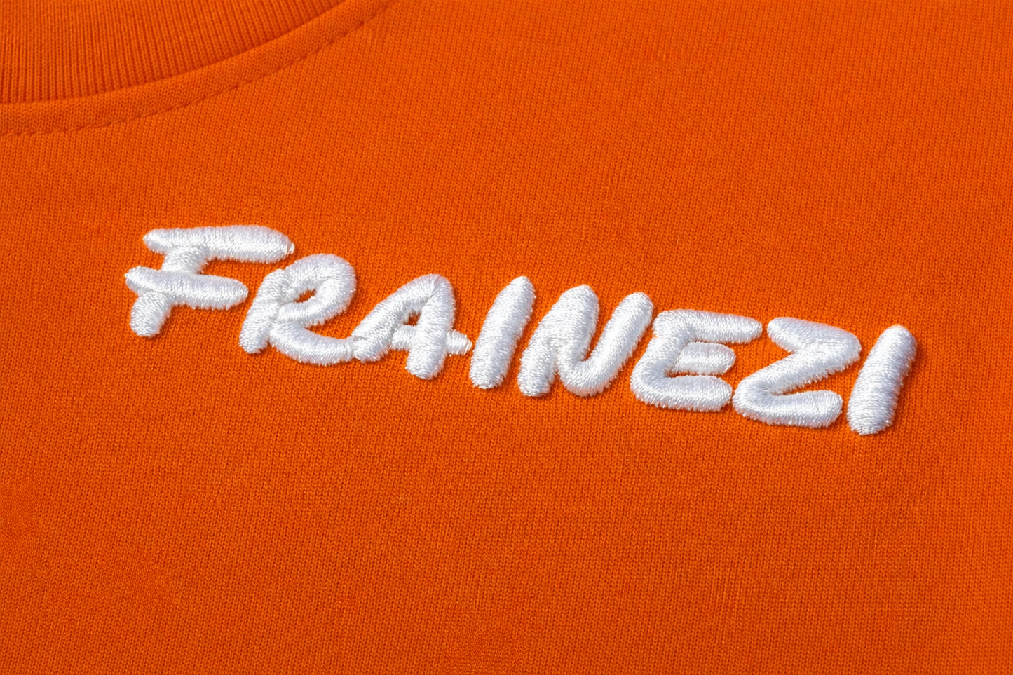 t-shirt orange frainezi signature