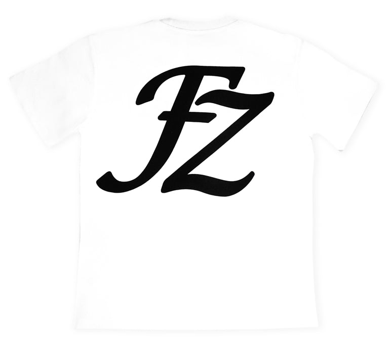 tee shirt blanc logo eponge fz