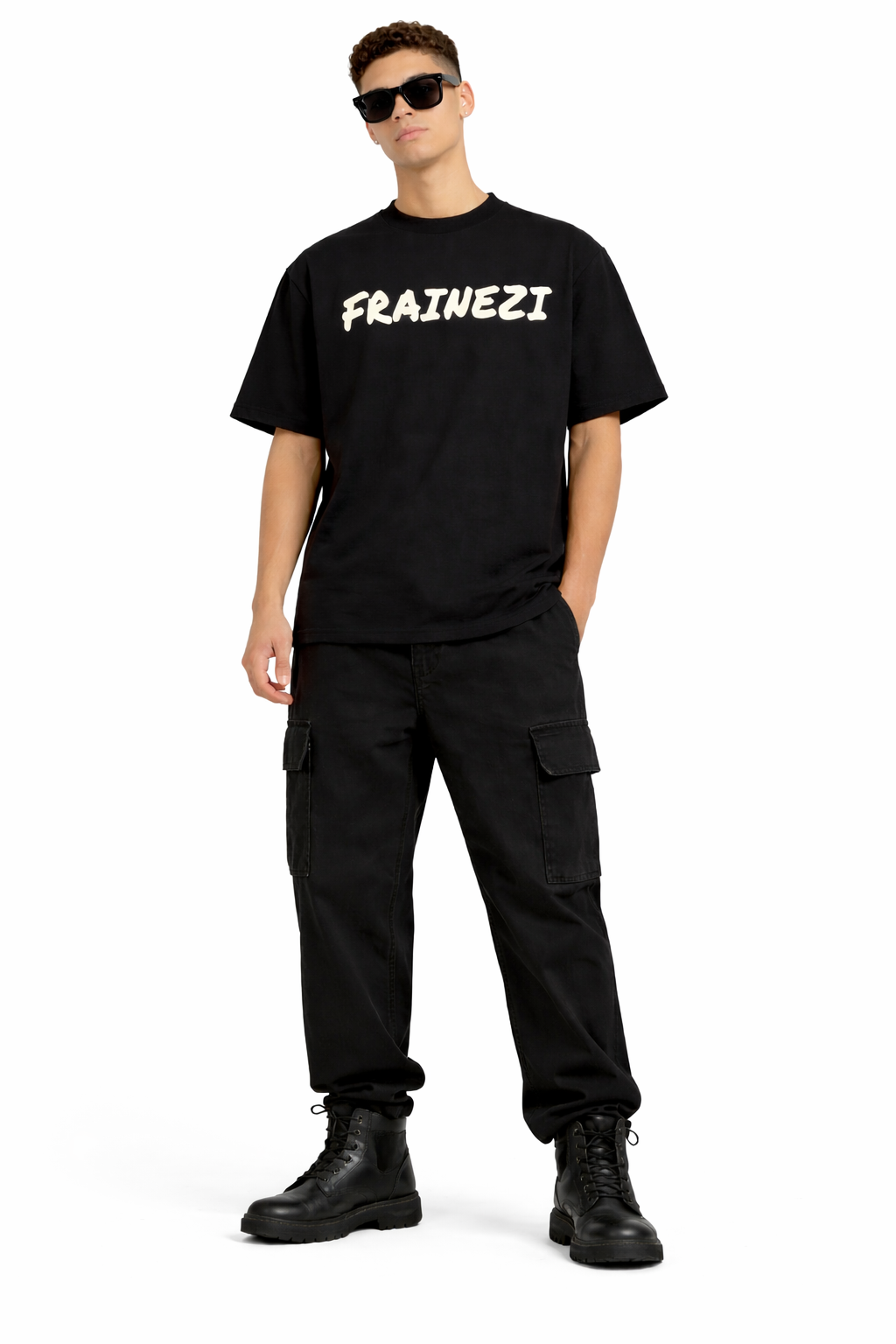 tee shirt noir classic logo