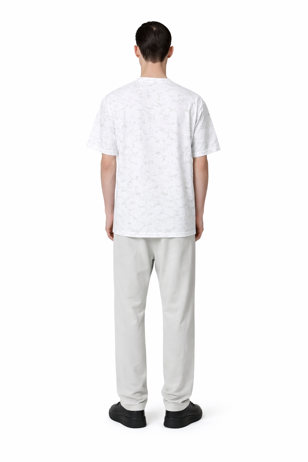 tee shirt blanc marbre