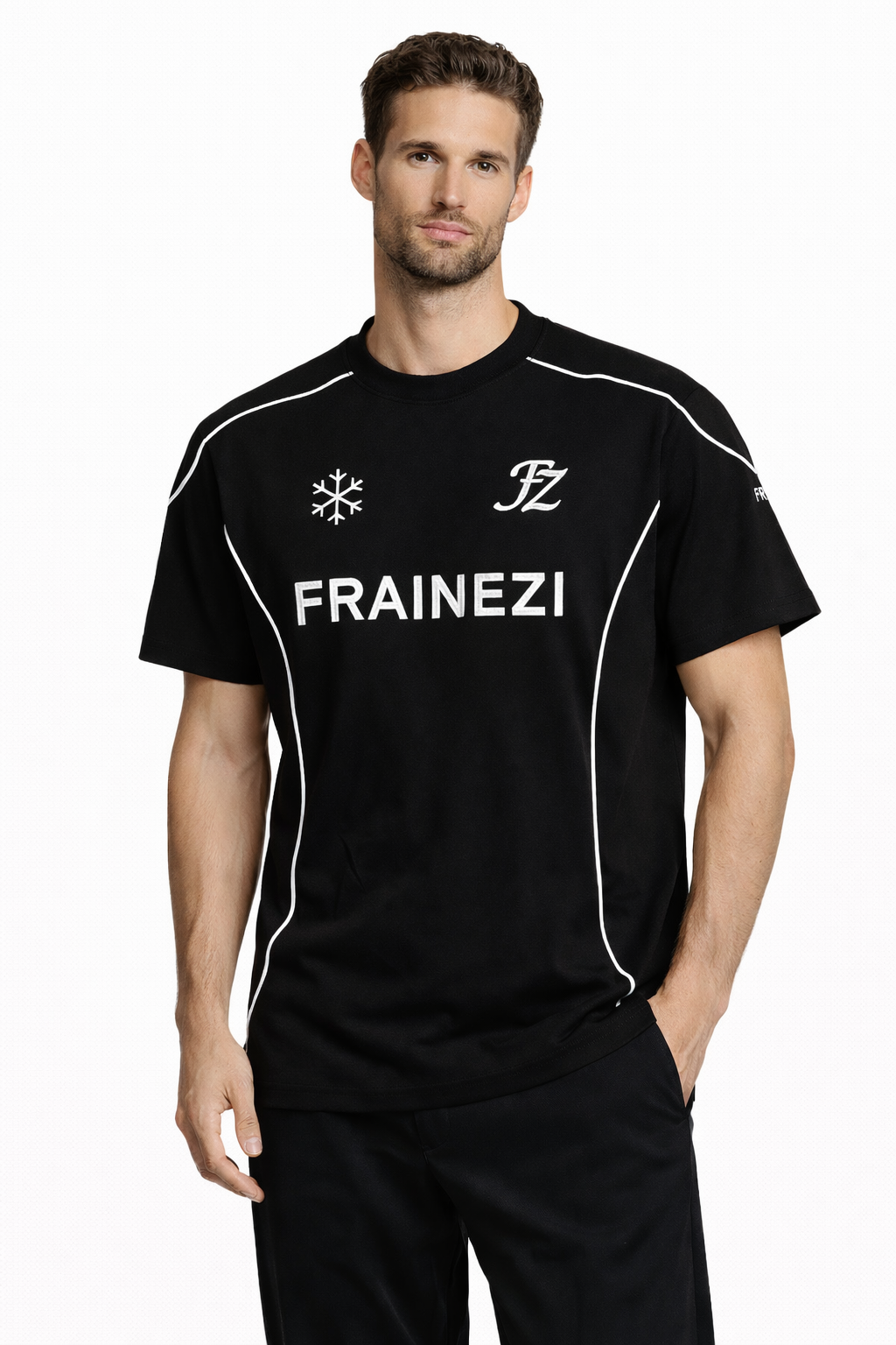 tee shirt noir fz frainezi
