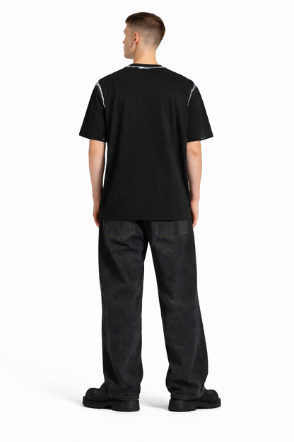 Tee Shirt Noir Graniture