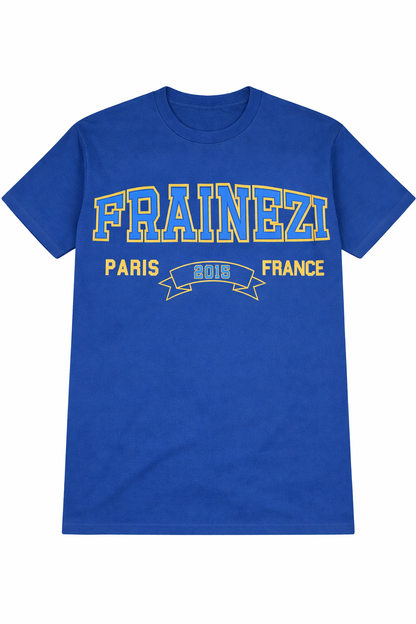 T-shirt FRAINEZI Paris 2015 France – Oversize