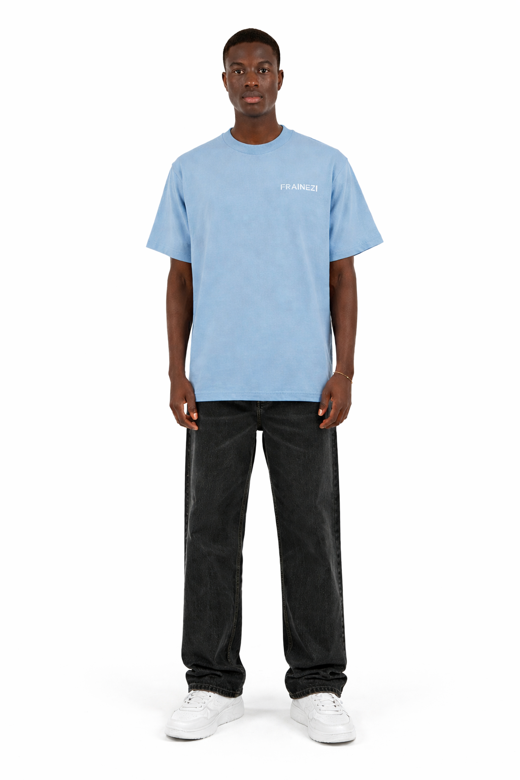 tee shirt bleu frainezi fz