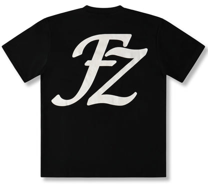 Tee Shirt Noir Logo Eponge FZ