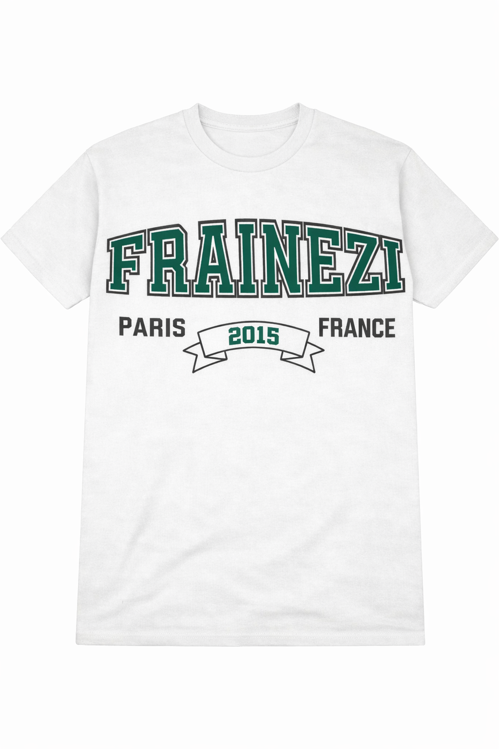 t-shirt frainezi paris 2015 france – oversize