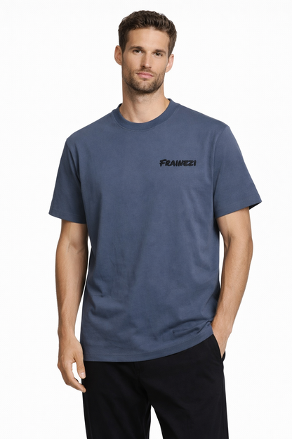 T-shirt gris FRAINEZI signature