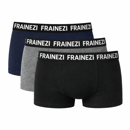 Pack 3 Boxers Homme FRAINEZI – Essentiel Premium