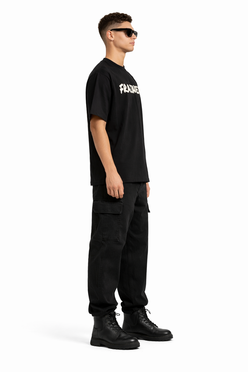 tee shirt noir classic logo