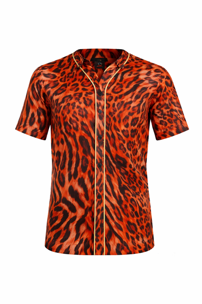 Chemise ocelote manche courte