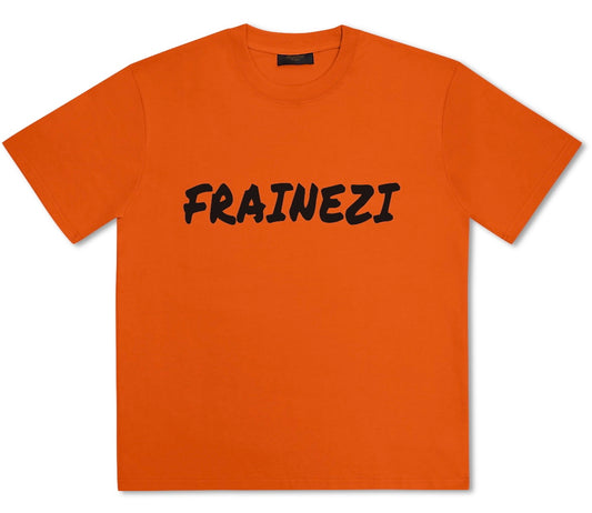 Tee Shirt Orange Classic Logo