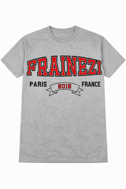 T-shirt FRAINEZI Paris 2015 France – Oversize