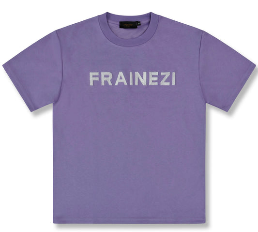 Tee Shirt Violet Logo Eponge  FZ