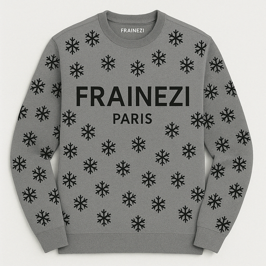 Sweat Col Rond Gris FRAINEZI FRAIS