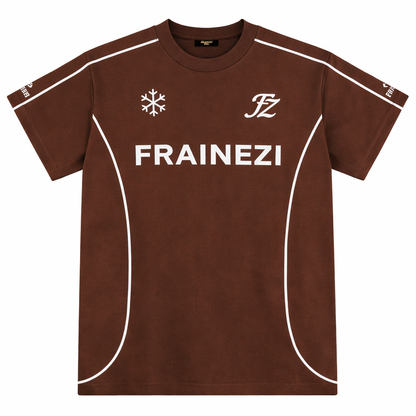 Tee shirt Marron FZ FRAINEZI