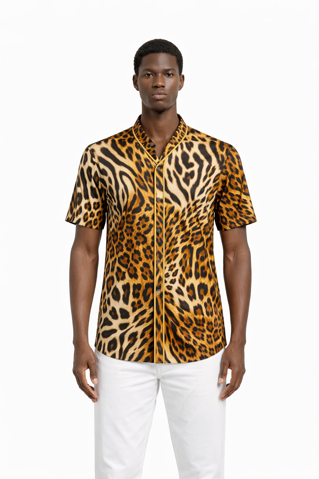 chemise ocelote manche courte