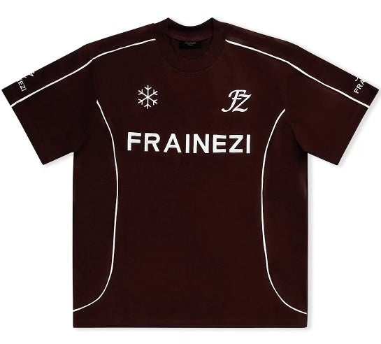 tee shirt marron fz frainezi