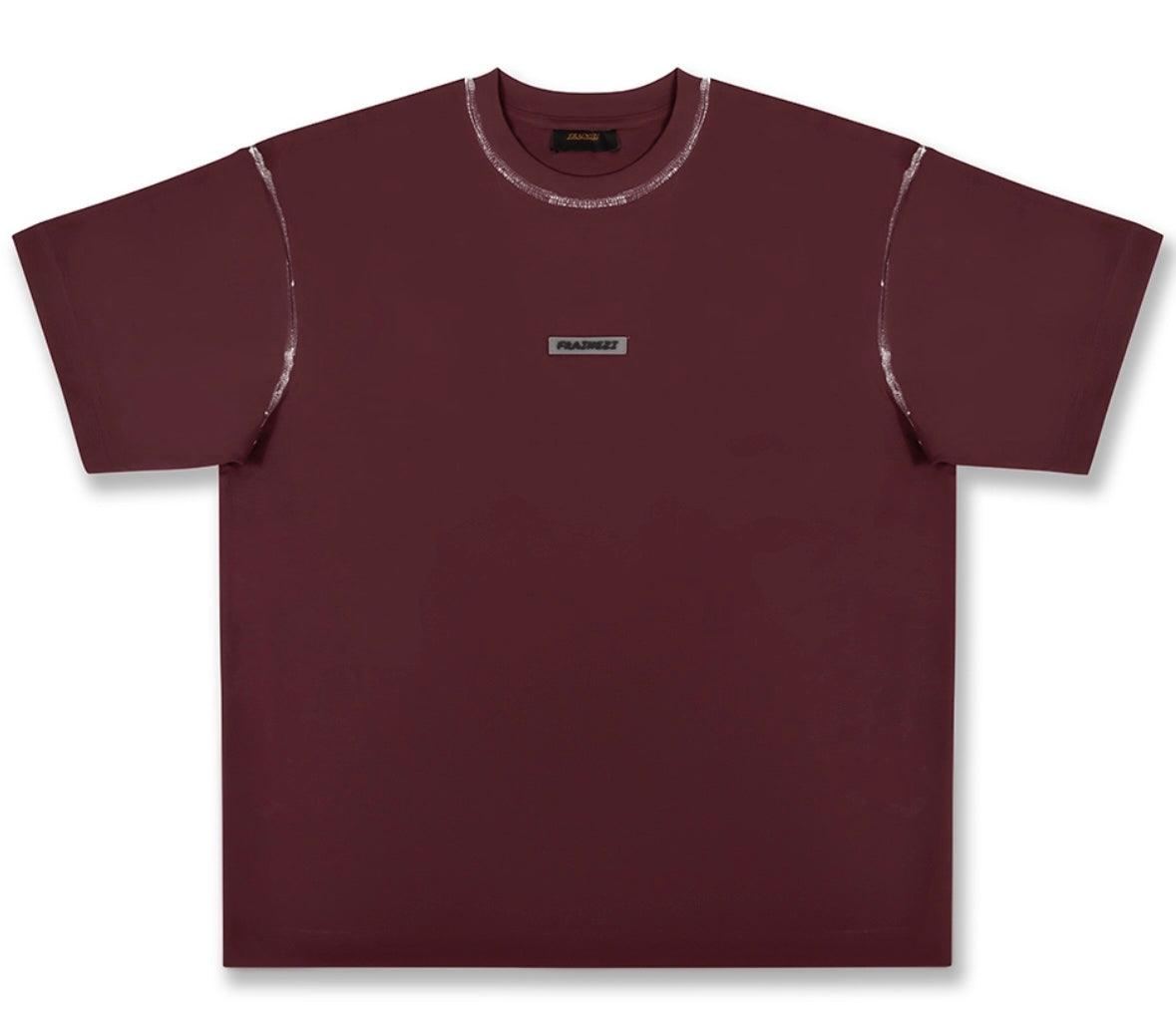 tee shirt marron graniture