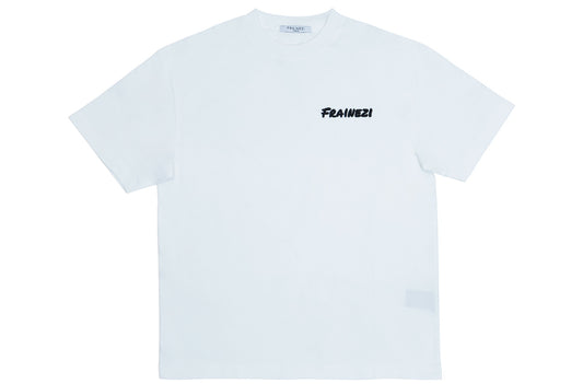 T-shirt blanc FRAINEZI signature