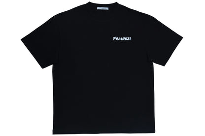 T-shirt noir FRAINEZI signature