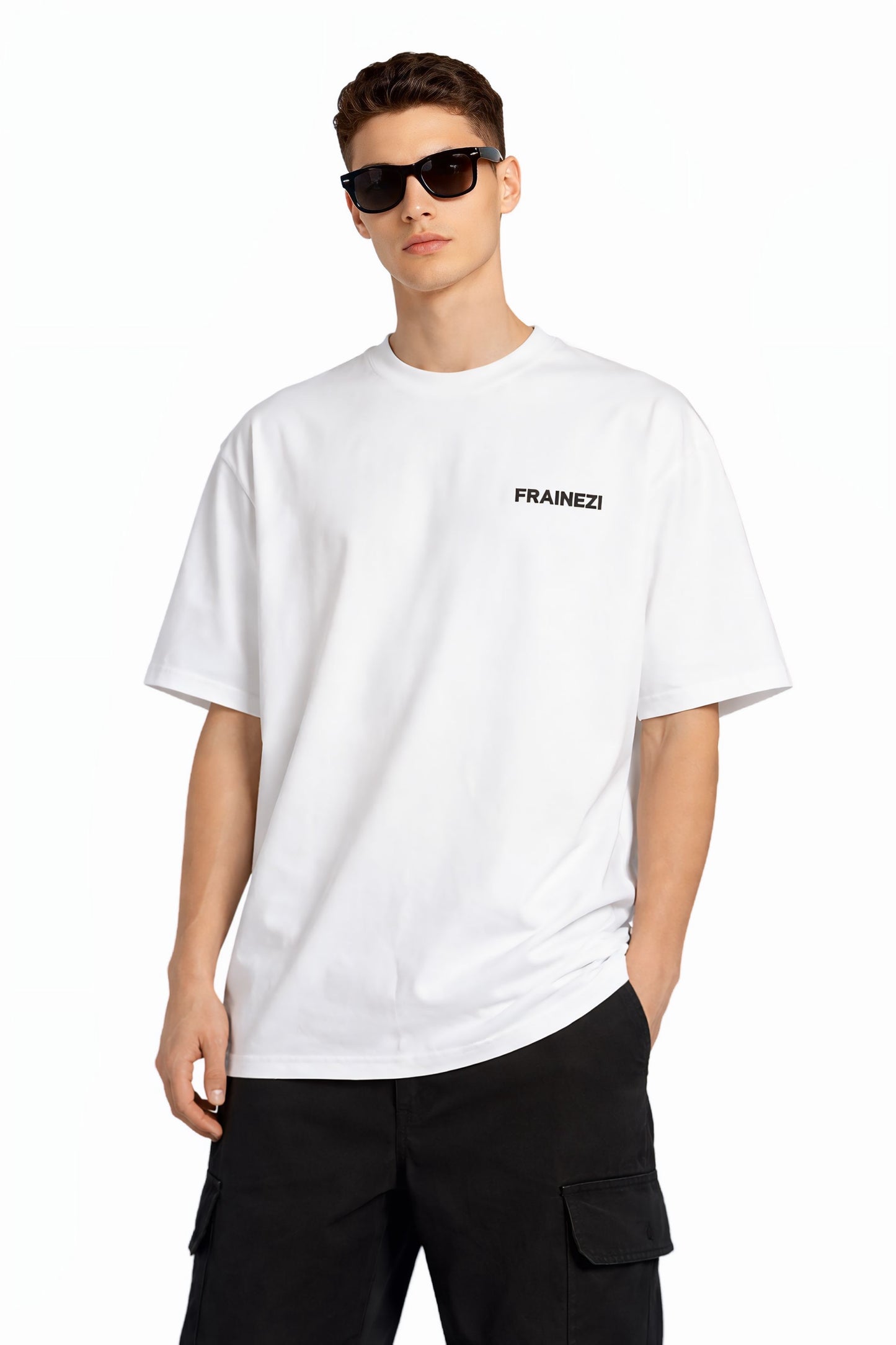 tee shirt blanc franeizi fz