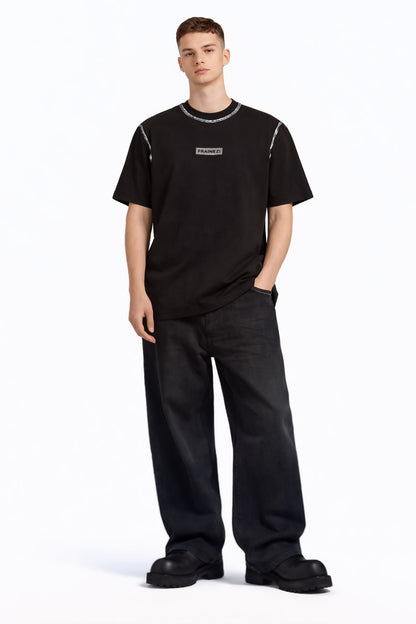 Tee Shirt Noir Graniture