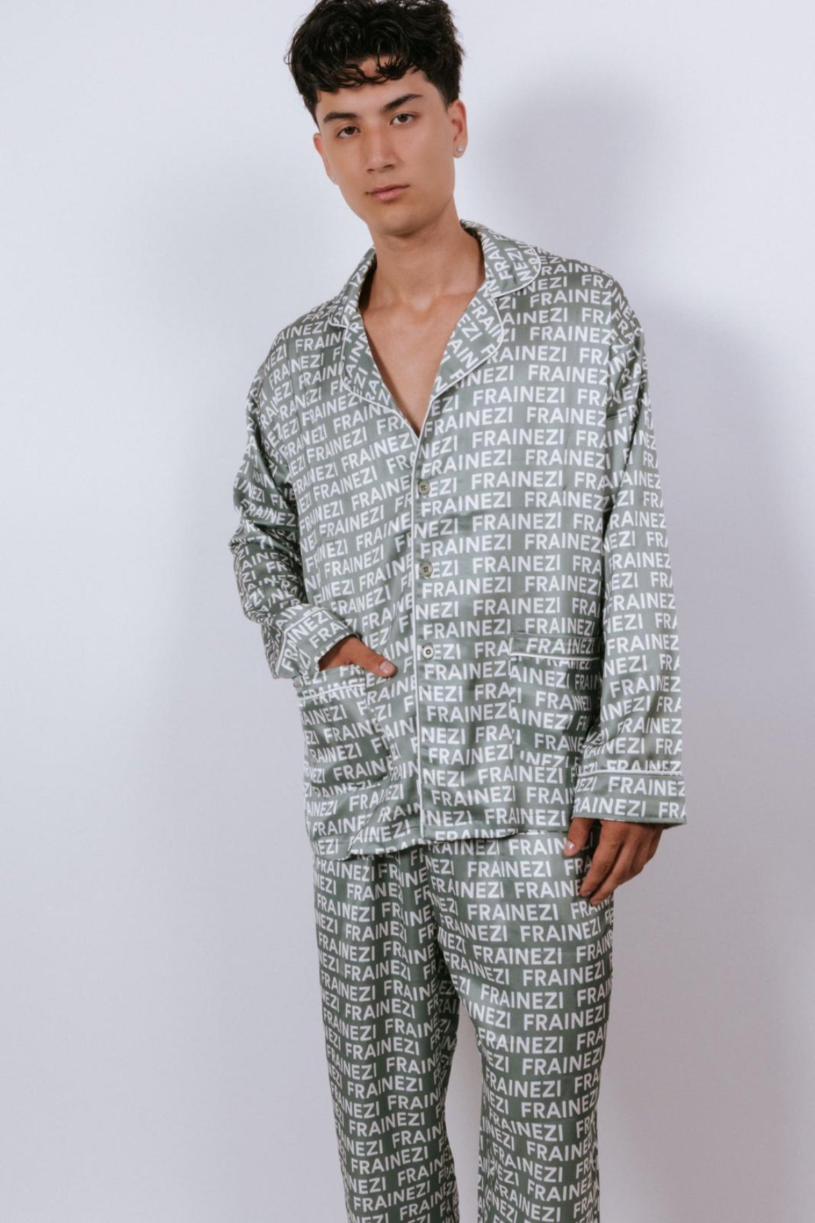 pyjama frainezi vert – confort ample & premium