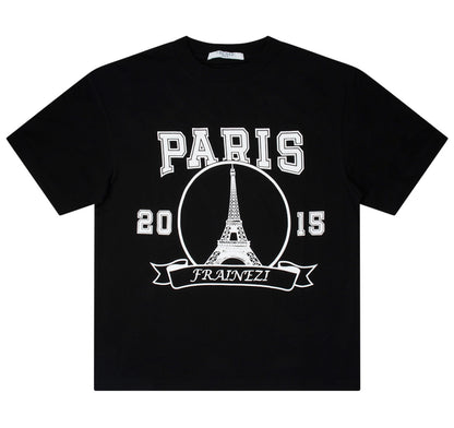 T-shirt Oversize FRAINEZI Noir – Paris Edition