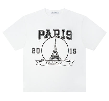 T-shirt Oversize FRAINEZI Blanc – Paris Edition
