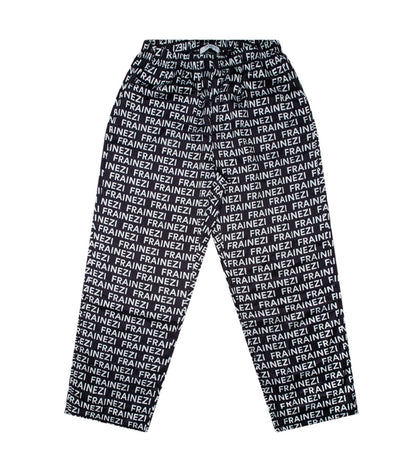 Pyjama FRAINEZI Noir / Blanc – Confort Ample & Premium