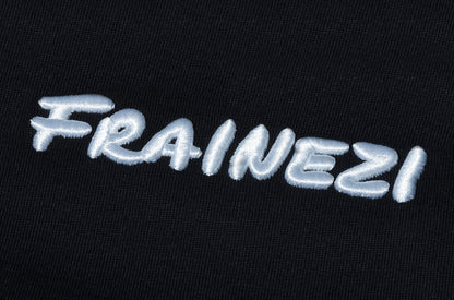 T-shirt noir FRAINEZI signature