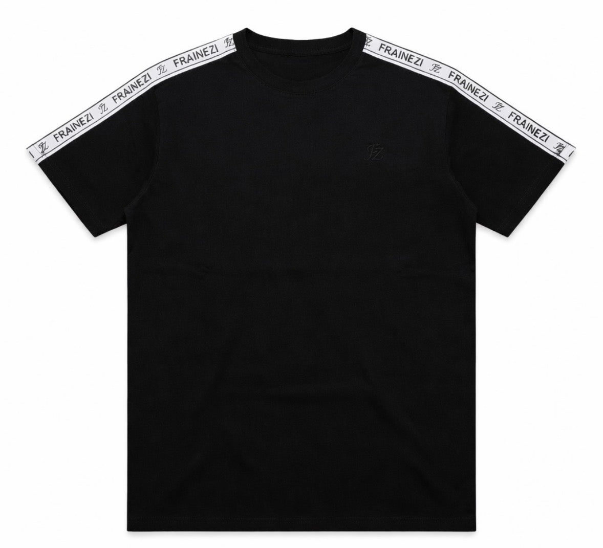 t-shirt frainezi – bande jacquard épaules