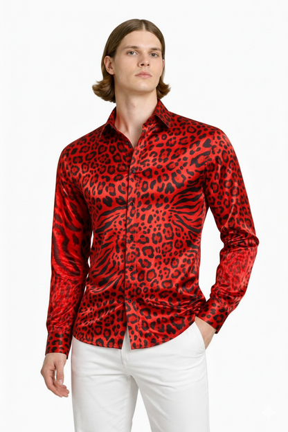 Chemise Ocelote Red