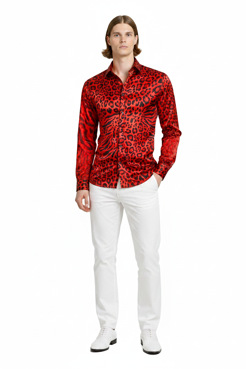 chemise ocelote red