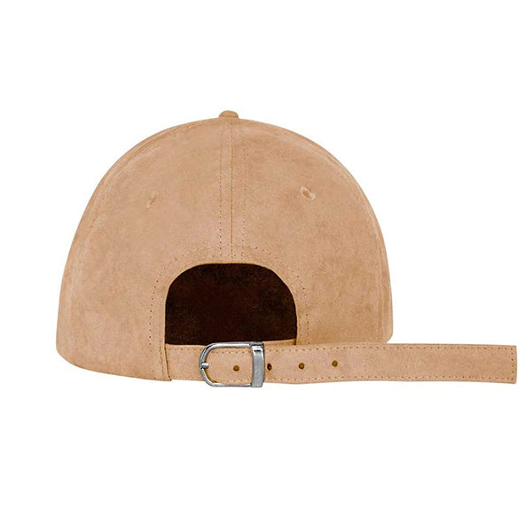 casquette en daim beige - frainezi paris