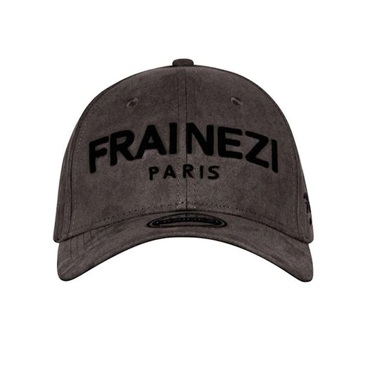 Casquette en Daim Gris - Frainezi Paris