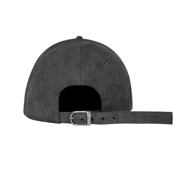 casquette en daim gris - frainezi paris