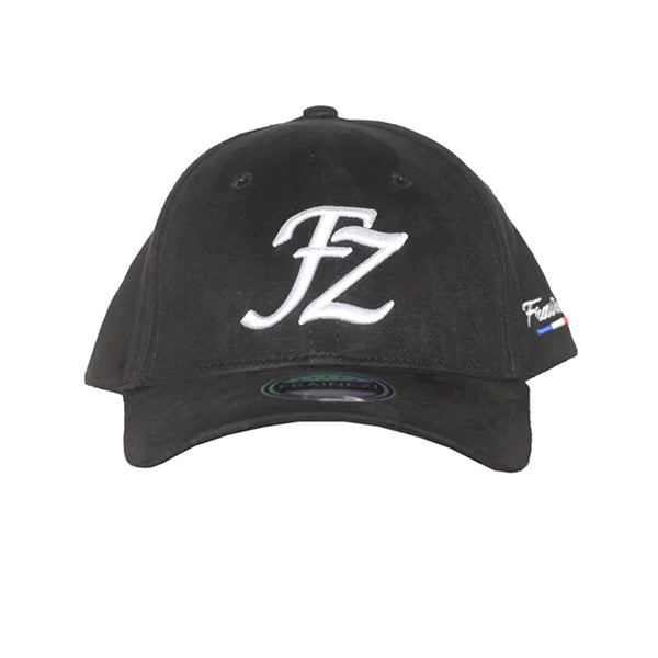 casquette en daim noir fz - frainezi paris