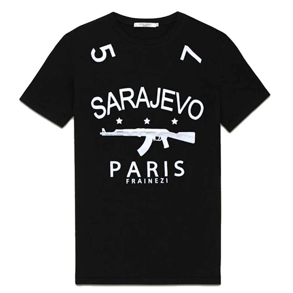 tee shirt noir sarajevo