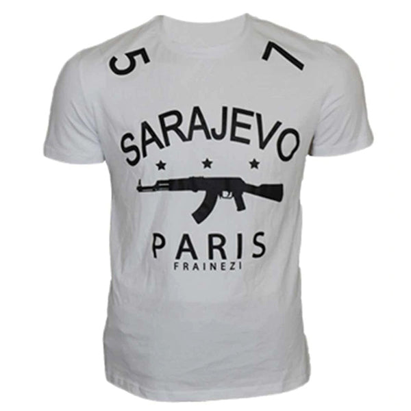 tee shirt blanc sarajevo