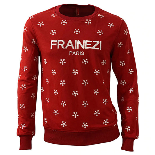 Sweat Col Rond Rouge Frainezi Frais